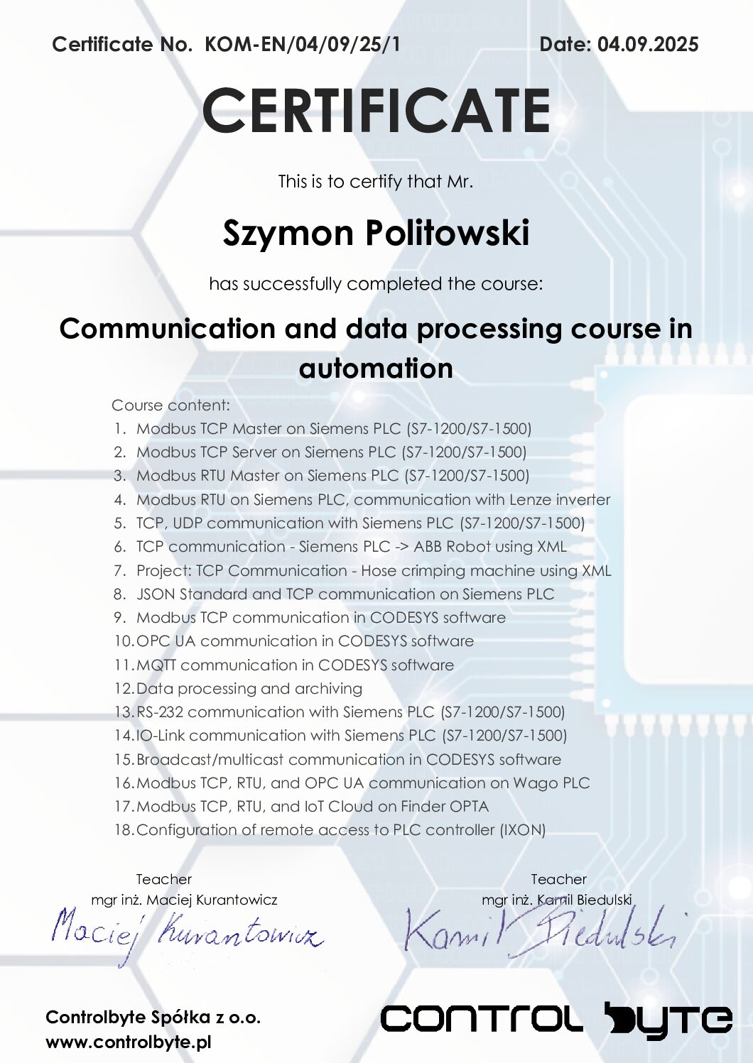 KOM EN Certyfikat Szymon Politowski.docx